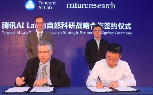 Tencent AI Unit to Work With Springer on Academic Conferences, Medical Research，腾讯AI Lab宣布与自然科研合作，成立机器人实验室