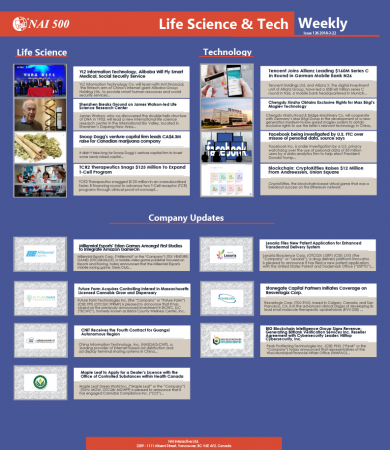 Life Science & Technology Weekly 136 -YLZ Information ...