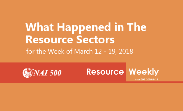 Resource Weekly 资源行业周报 www.nai500.com