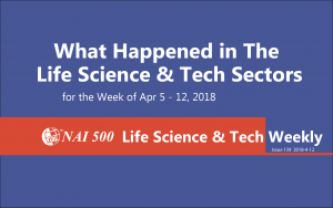 NAI Life Science & Tech Weekly - www.nai500.com