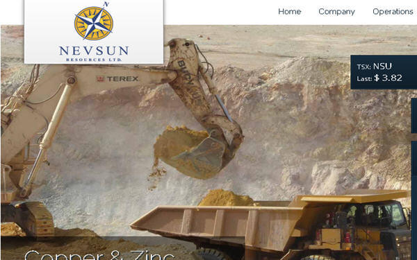 Nevsun Resources rejects C$1.5 billion offer from Lundin Mining, Euro Sun-Nevsun Resources拒绝15亿加元收购要约