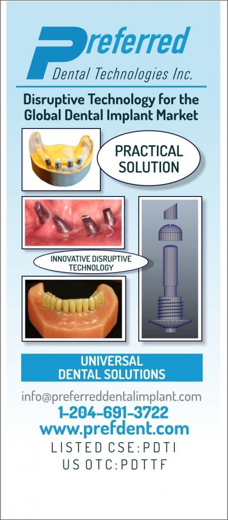 Preferred Dental technologies Inc. (PDTI)