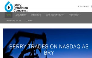 Oil producer Berry Petroleum prices below target in bellwether IPO-2016年年底以来第一只石油股上市！