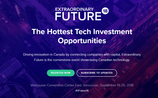 Cambridge House Event - Extraordinary Future 2018: The Hottest Tech Investment Opportunities