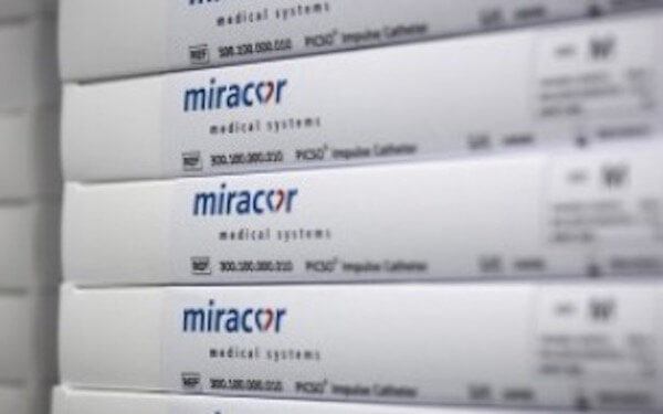 Miracor Medical closes final tranche of Series-D, bringing the round to €30M，比利时Miracor Medical获中国Ming Capital领投的D轮融资