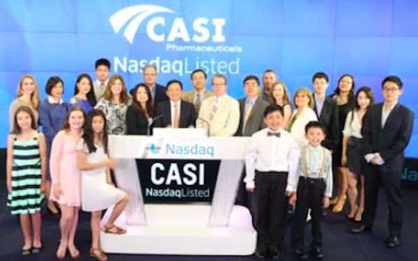 CASI Pharma Raises $48.5 Million to Acquire New Drugs，美中英创远达筹资4850万美元