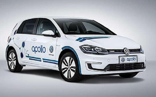 Volkswagen joins Baidu’s Apollo platform for autonomous driving technologies in China，德国大众汽车加入百度Apollo自动驾驶平台