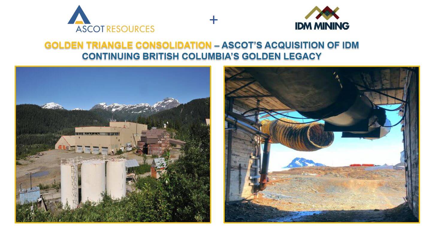 Ascot Resources Ltd TSXV AOT