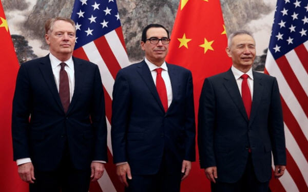 中美周三在北京开始最新一轮贸易谈判