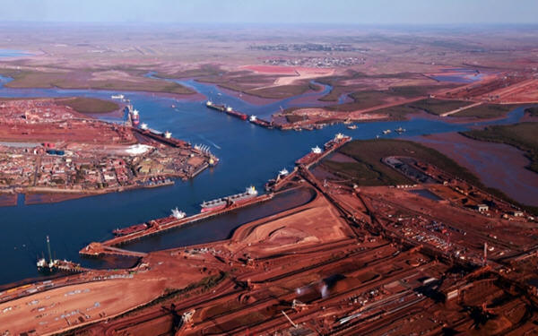 必和必拓计划扩大黑德兰港铁矿石出口量