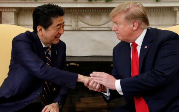 特朗普称已与日本达成初步贸易协议