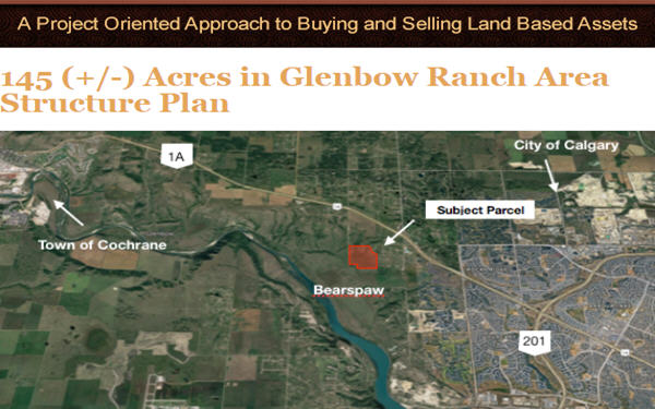 Glenbow牧场145英亩区域结构规划