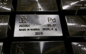 钯金价格站上2500美元，创历史新高