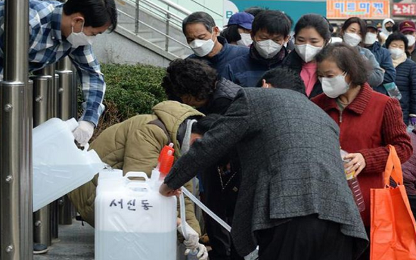 日本 冠状病毒 韩国 显示面板