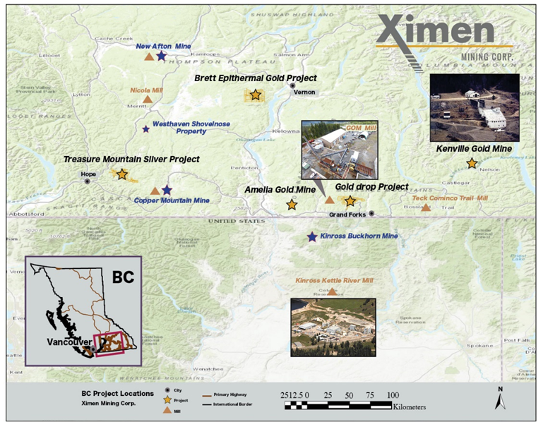 Ximen Mining Corp.