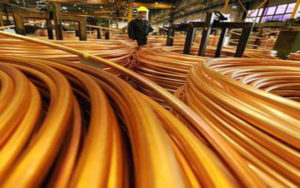 copper price rose to the high level in a decade